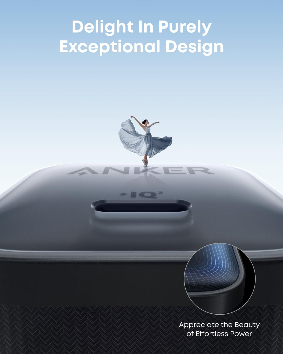 Anker Nano Travel Adapter (5-in-1, 20W, 1-Pack) and Anker Nano Charger (45W) with USB-C to USB-C Cable